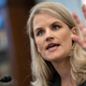 Frances Haugen, a former Facebook manager and whistleblower, testifying before the Senate Committee on Commerce, Science, and Transportation on Oct. 5, 2021.